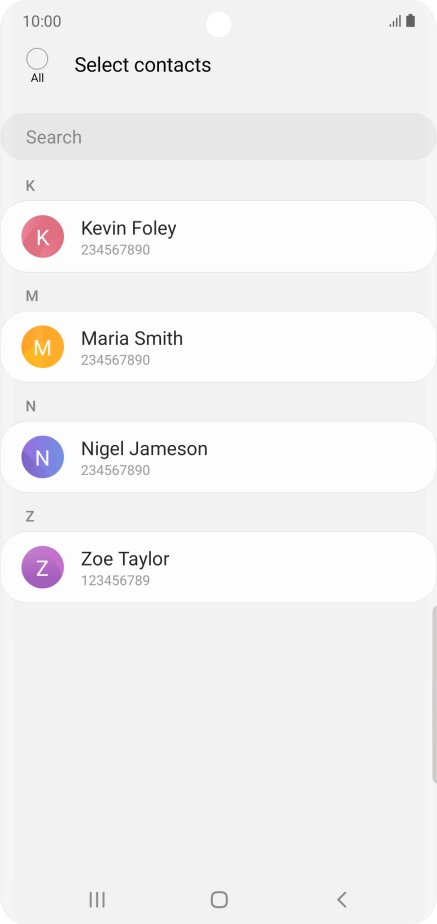 Press the field above Press the field above