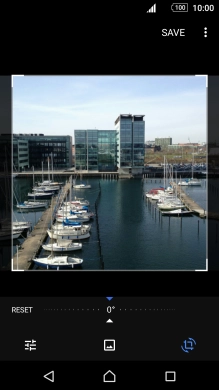 Drag the frame to the required position to select the required detail and press SAVE.