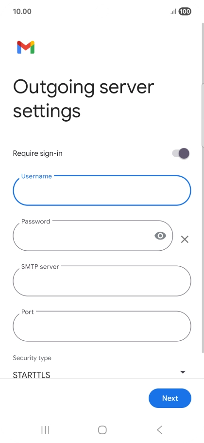 Press the field below Press the field below