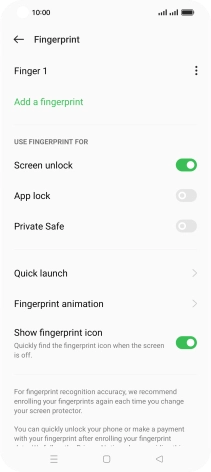 Press the Return key.