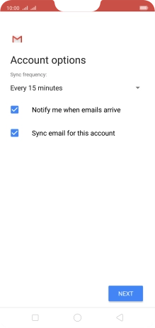 Press the drop down list below 