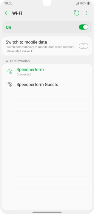 Slide your finger upwards starting from the bottom of the screen to return to the home screen.