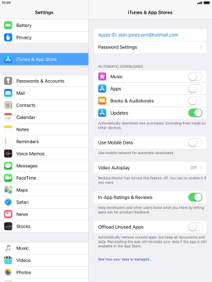 Press the indicator next to Press the indicator next to