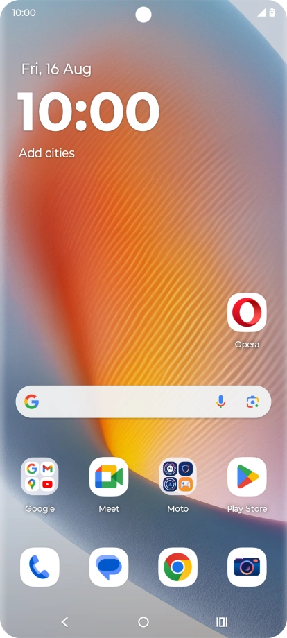 When the battery charging icon is displayed, the battery is charging.