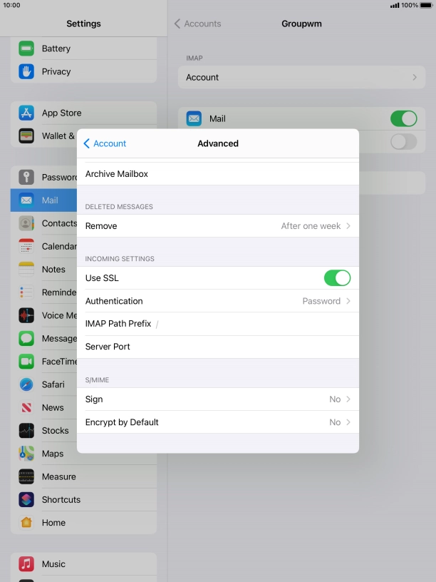 Press the indicator next to Press the indicator next to