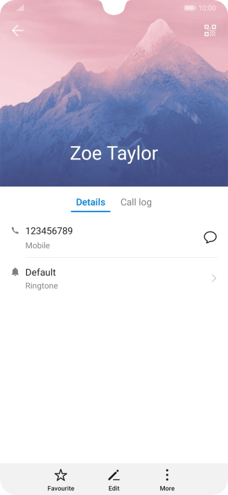 Slide your finger upwards starting from the bottom of the screen to return to the home screen.