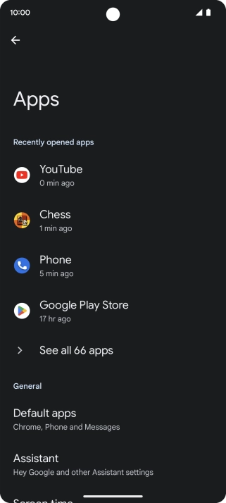 Press See all apps.