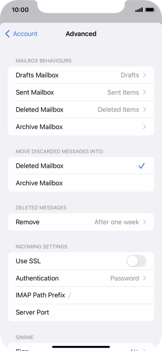 Press Authentication.