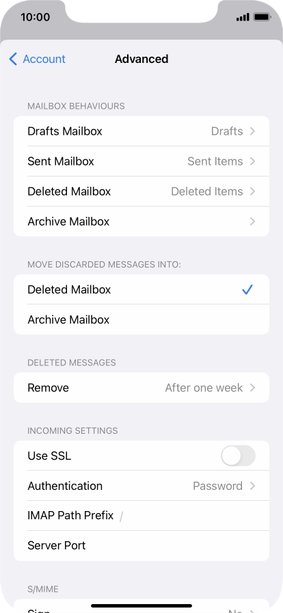 Press Authentication.