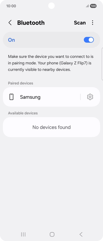 Press the Home key to return to the home screen. Press the Home key to return to the home screen.