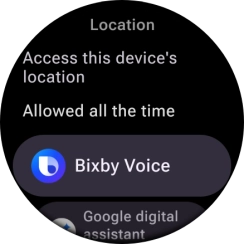 Press the required app. Press the required app.