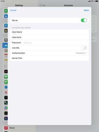 Press Authentication.