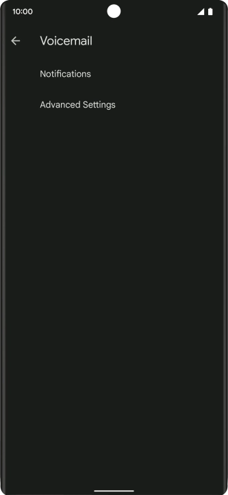Press Advanced Settings.