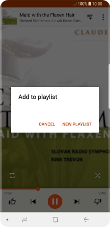Press NEW PLAYLIST.