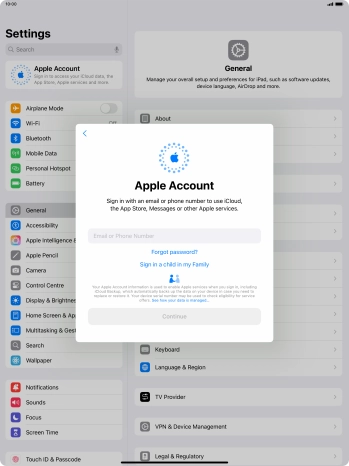 Press Email or Phone Number and key in the username for your Apple ID.