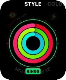Press the Digital Crown twice to return to the home screen.