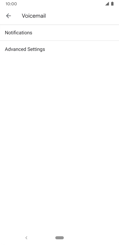 Press Advanced Settings.