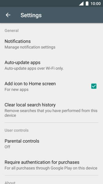 Press Auto-update apps.