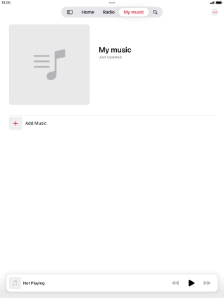 Press Add Music. Press Add Music.