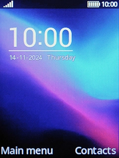 Press the Selection key.