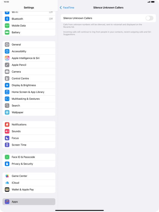 Press the indicator next to Press the indicator next to