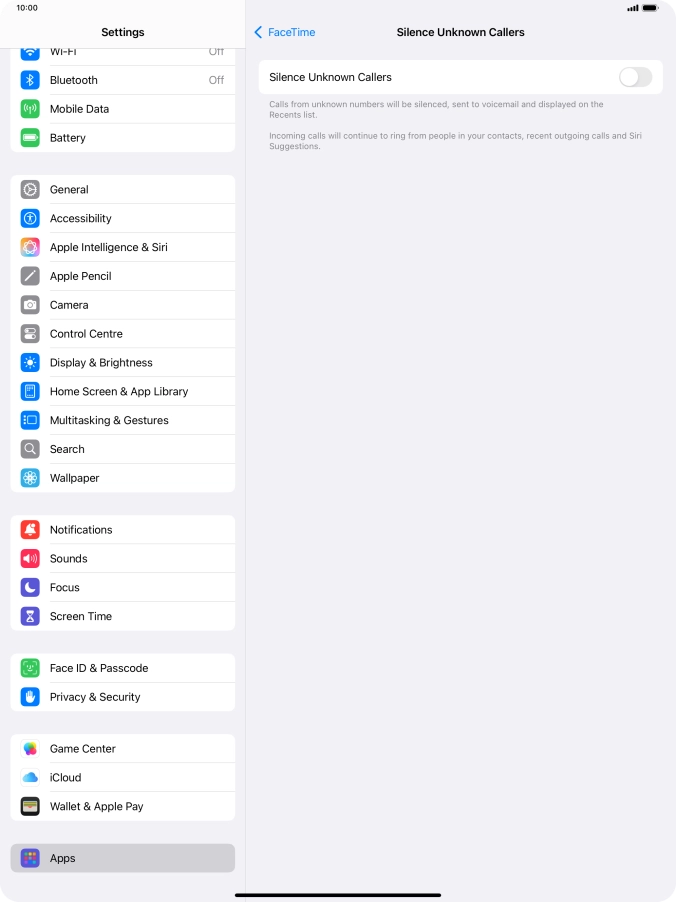 Press the indicator next to Press the indicator next to