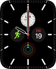 Press the Digital Crown.