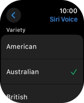 Follow the instructions on the screen to select the required settings.