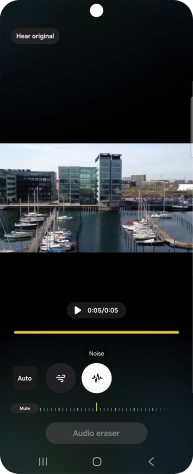 Slide your finger right or left on the indicator to set the required volume for the selected sound type. Slide your finger right or left on the indicator to set the required volume for the selected sound type.