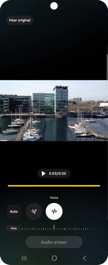 Slide your finger right or left on the indicator to set the required volume for the selected sound type. Slide your finger right or left on the indicator to set the required volume for the selected sound type.
