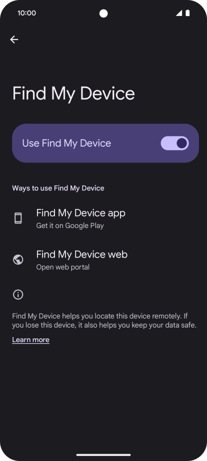 Slide your finger upwards starting from the bottom of the screen to return to the home screen.