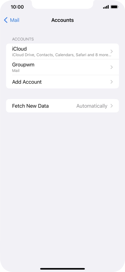 Press Fetch New Data.