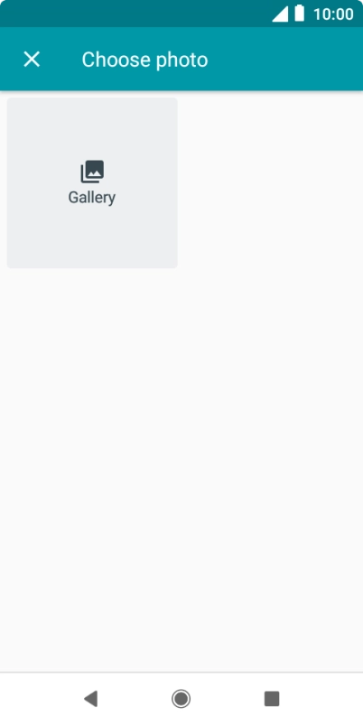 Press Gallery and go to the required folder.