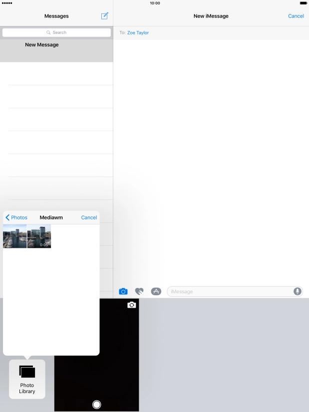 Press the required picture.