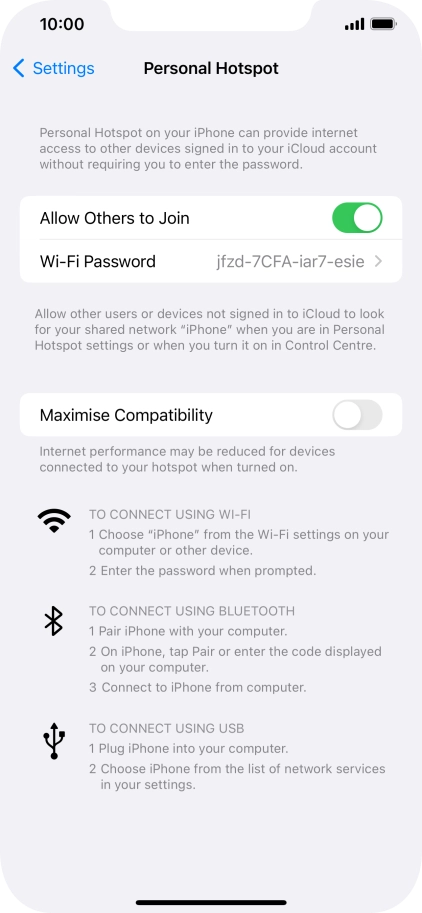 Slide your finger upwards starting from the bottom of the screen to return to the home screen.