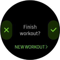 Press the confirm icon. Press the confirm icon.