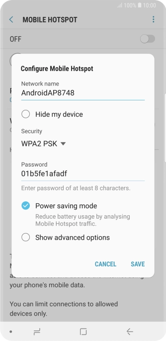 Press the field below Press the field below