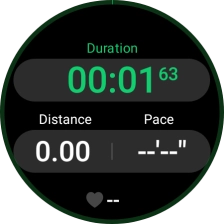 Press and hold the Return key to pause an activity.