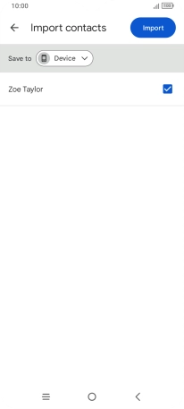 Press the fields next to the required contacts. Press the fields next to the required contacts.