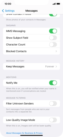 Slide your finger upwards starting from the bottom of the screen to return to the home screen.