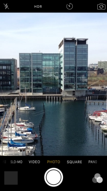 Press the take picture icon.