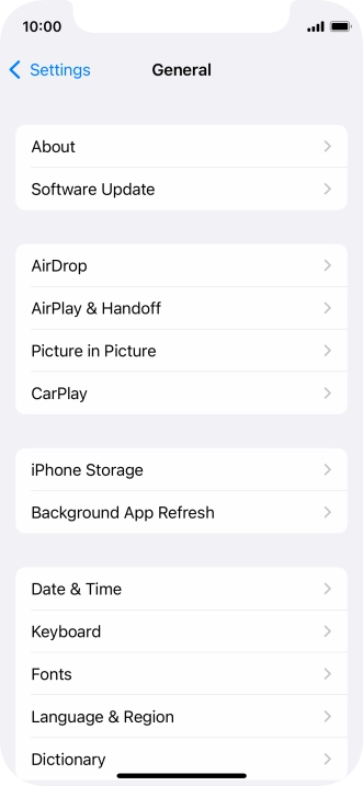 Press Background App Refresh.