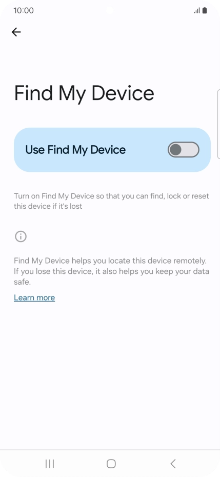 Press the indicator next to Press the indicator next to