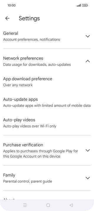 Press Auto-update apps.