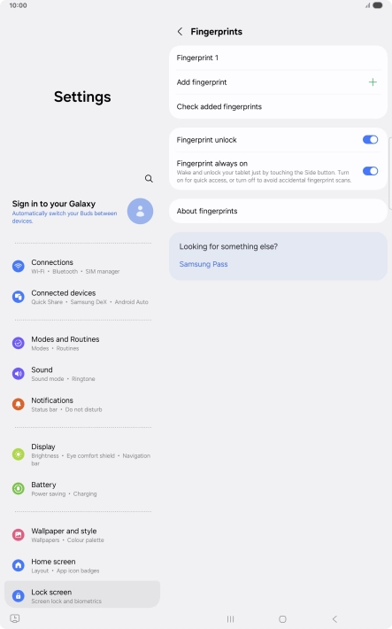 Press the Return key.