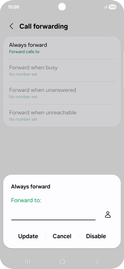 Press Disable. Press Disable.