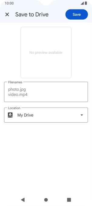 Press the field below 