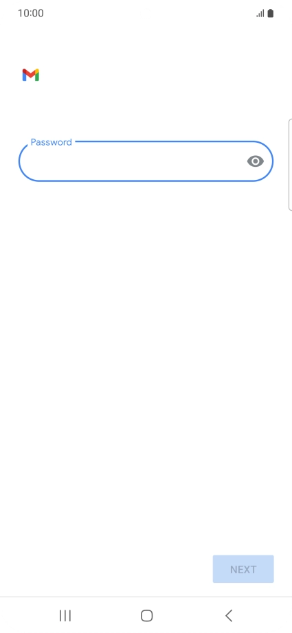 Press the field below 