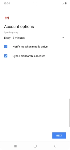 Press the drop down list below 