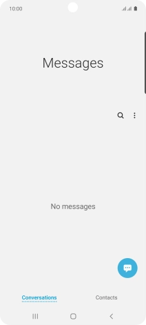 Press the new message icon.